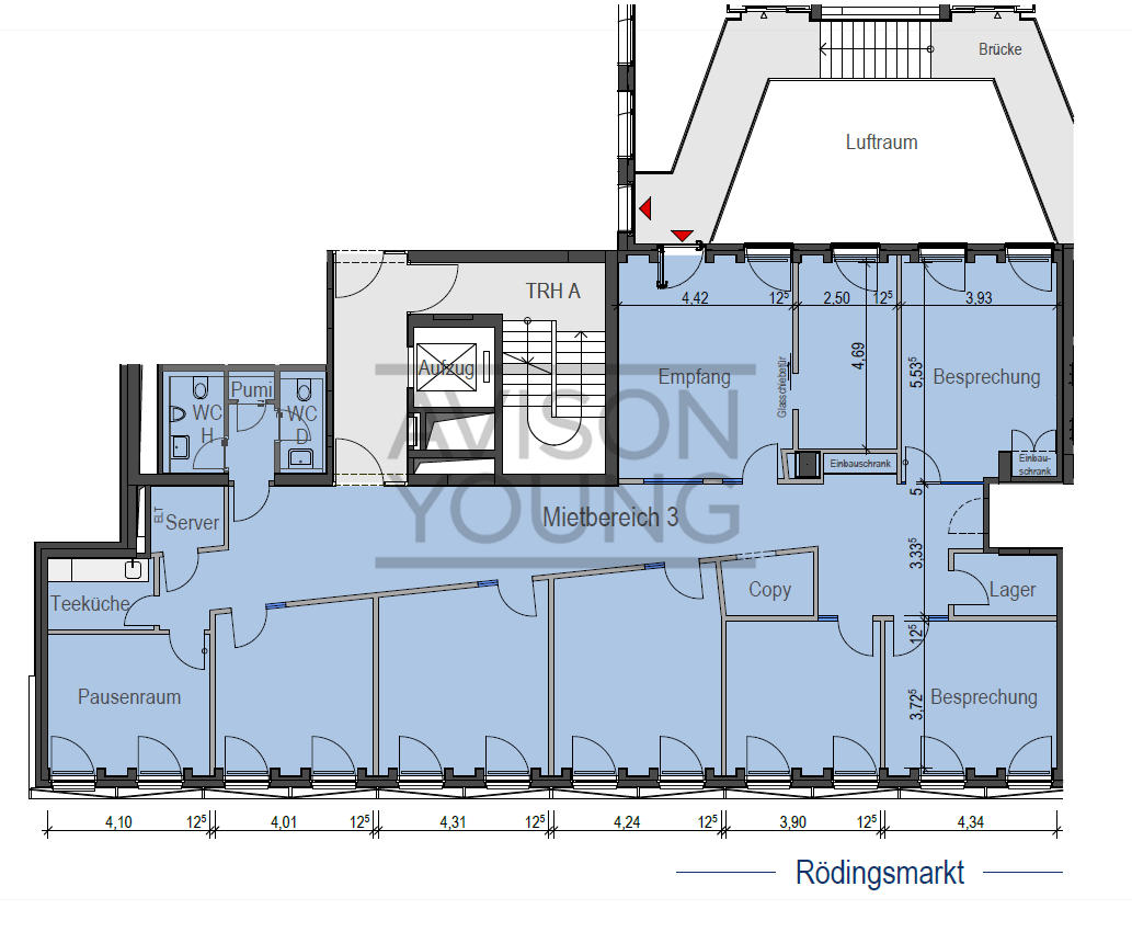3. Obergeschoss | ca. 286 m²