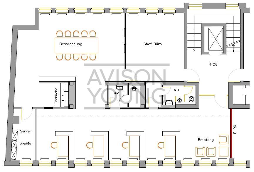 | 4. Obergeschoss | ca. 211 m²
