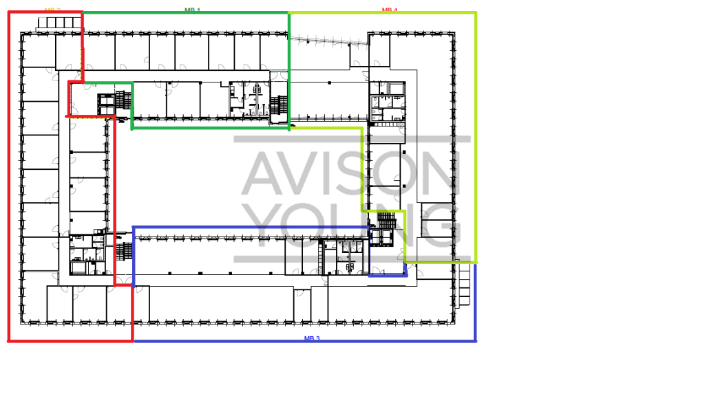 3. OG ca. 405 m² MB1