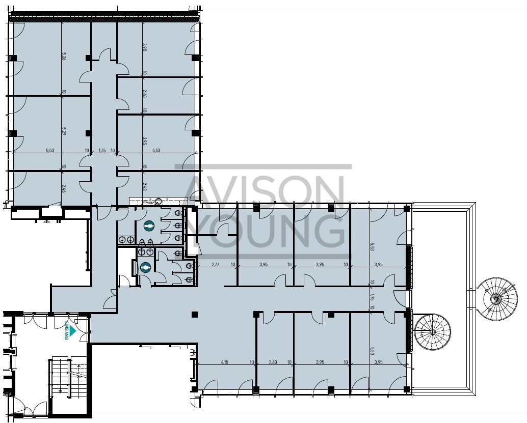 4. OG mit ca. 518 m²