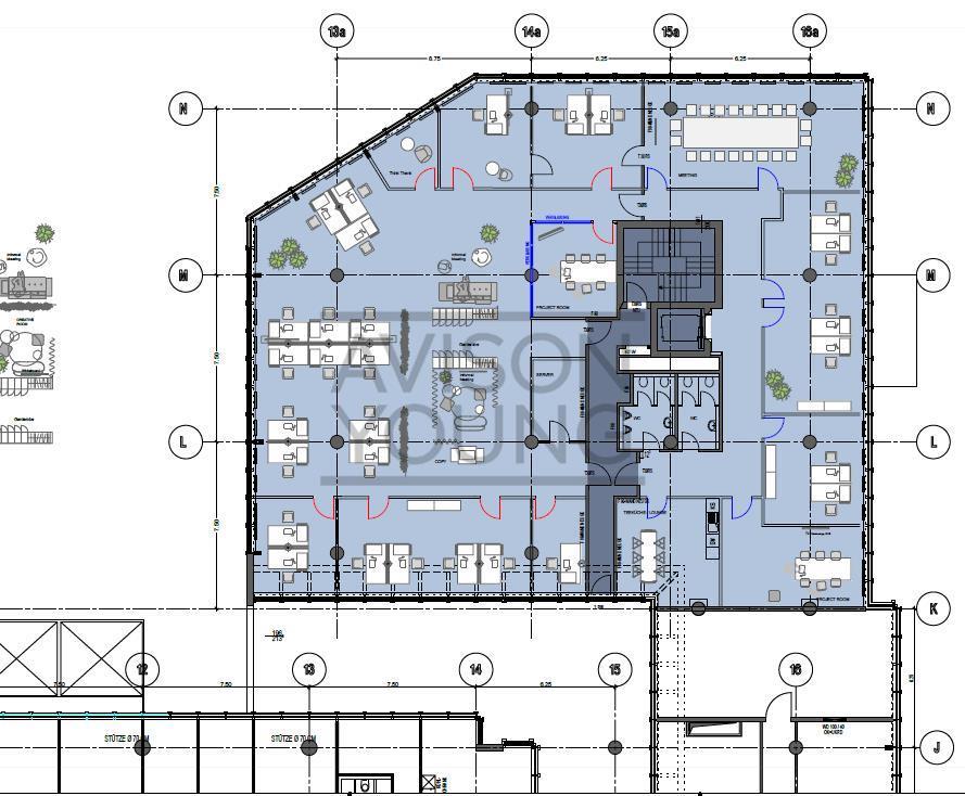 2. OG ca. 598 m²