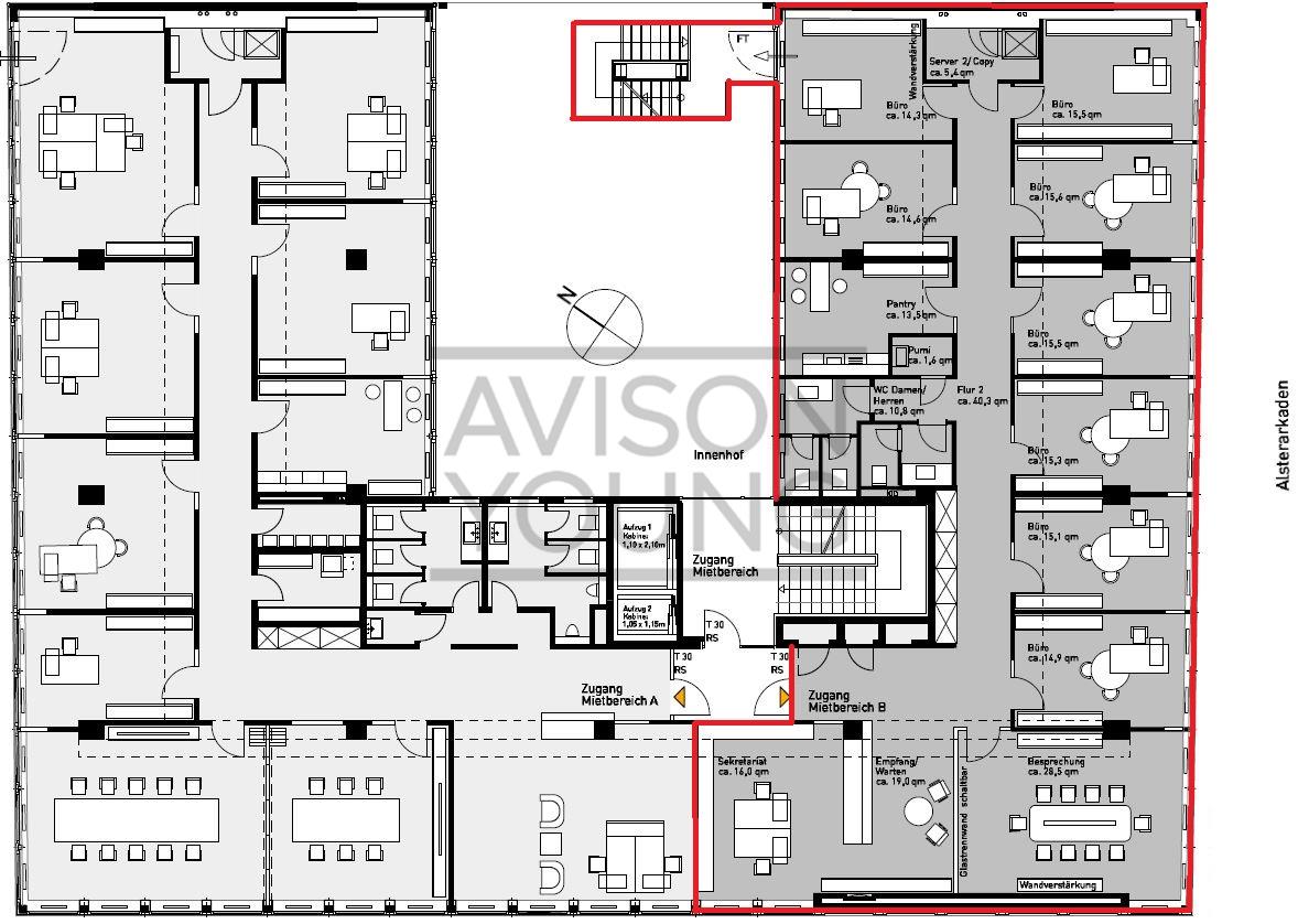 3. OG mit ca. 289 m²
