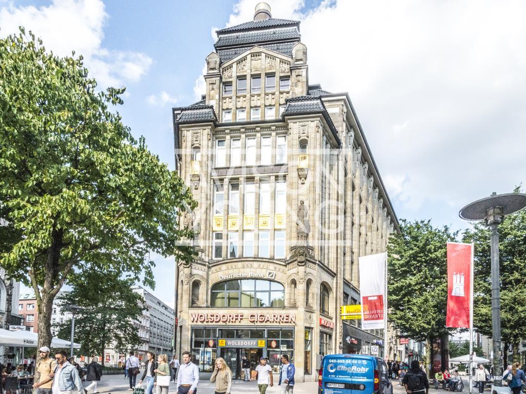 Bürofläche in Hamburgs bekanntester Einkaufsstraße