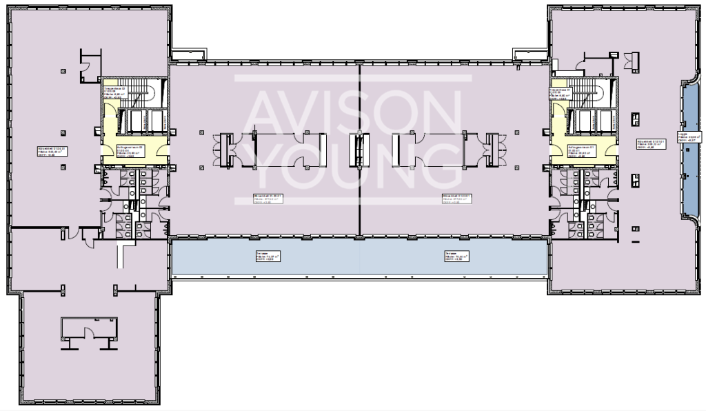 1. OG ca. 585,85 m²