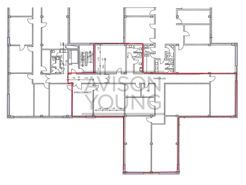 2. Obergeschoss mit ca. 375 m²