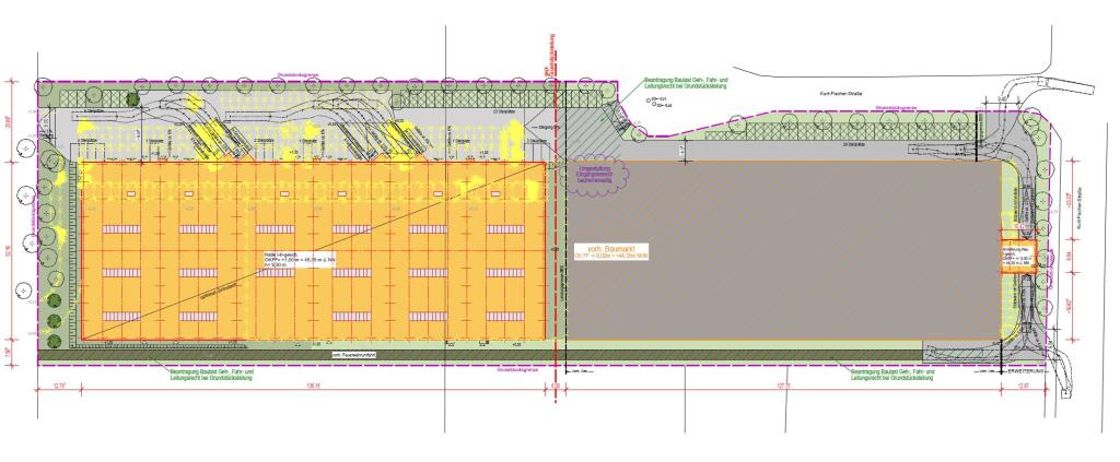 NEUBAU HALLE | EBENERDIG + RAMPE | 7.5m UKB | AHRENSBURG