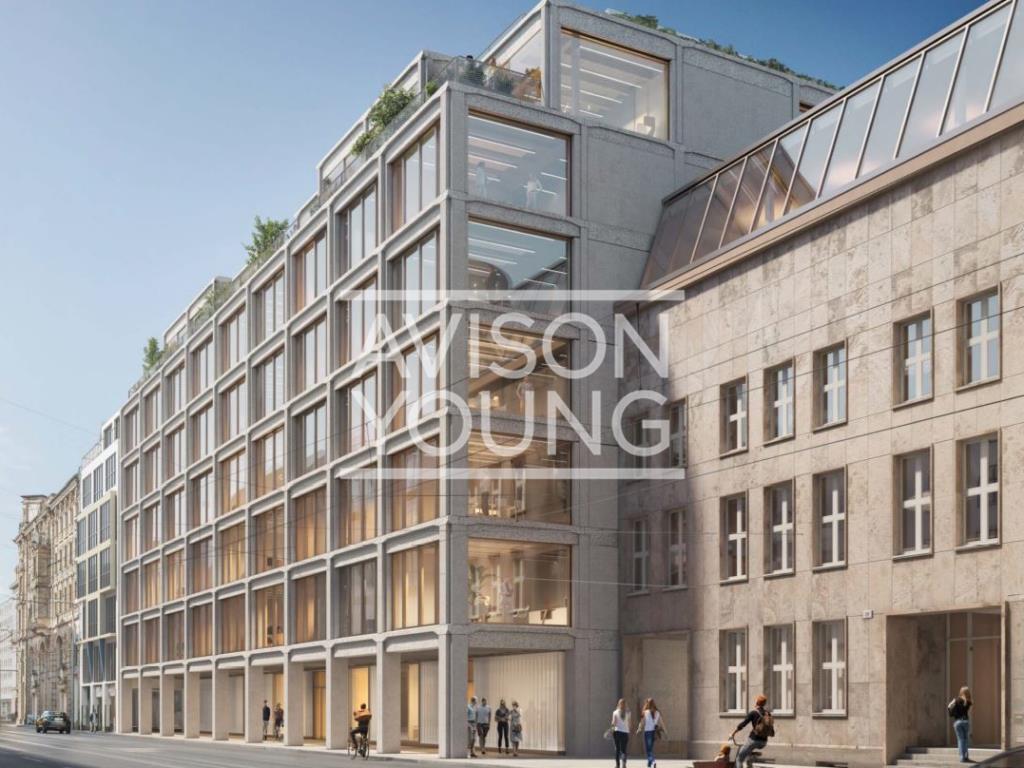 Denkmalgeschützter Altbau trifft auf modernen Neubau Denkmalgeschützter Altbau trifft auf modernen Neubau