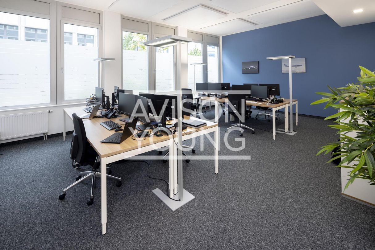 "access" – Moderne Büroflächen in Flughafen-Nähe mit guter Anbindung