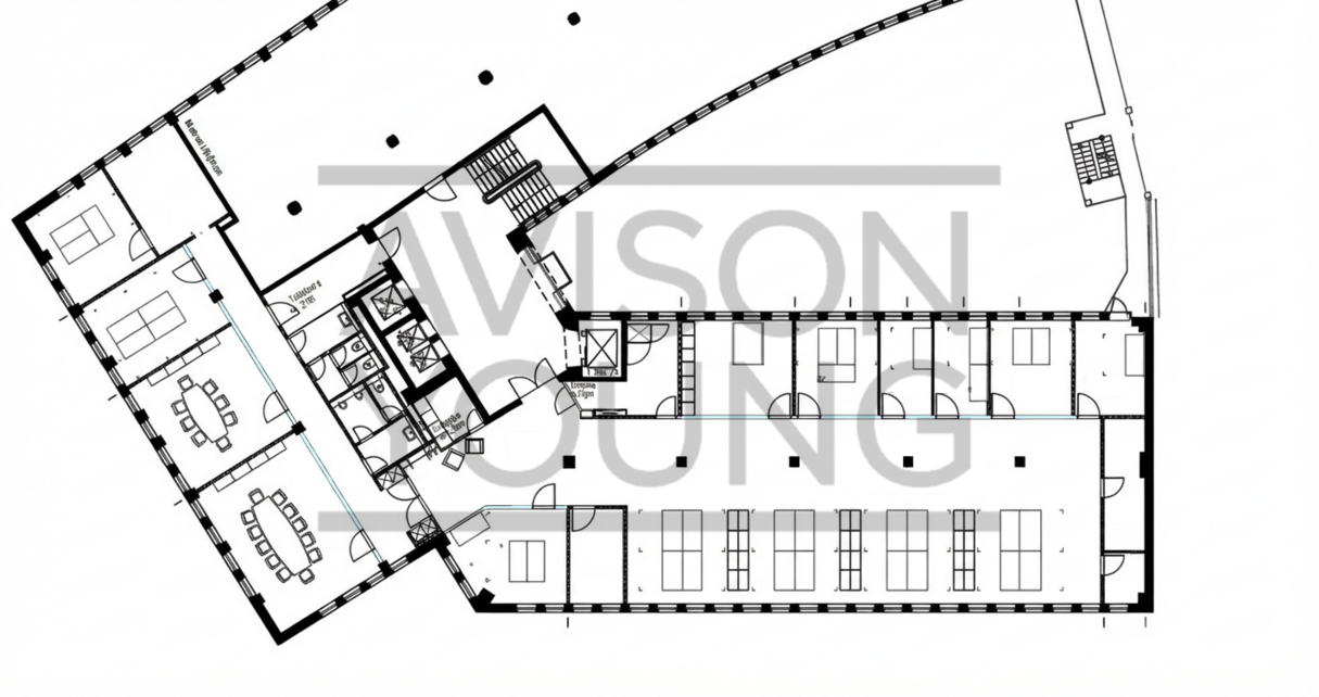 4. Obergeschoss mit ca. 616 m²