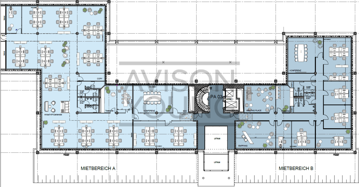 PA 3_1. OG ca. 993 m²