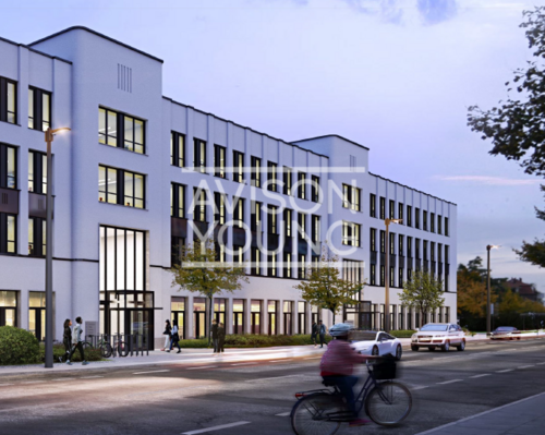 Flexible Büroflächen in lichtdurchfluteter Architektur in Berlin-Schöneberg